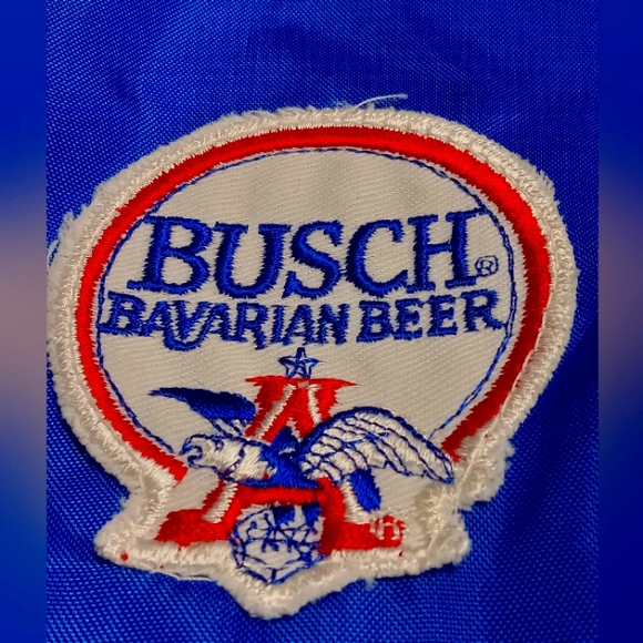 1980s Busch Bavarian Beer Windbreaker Zip-up Jacket - Picture 3 of 3